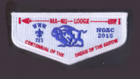 K123956 - LAST FRONTIER COUNCIL - MA-NU LODGE ORDER OF THE ARROW NOAC 2015 Last Frontier Council #480