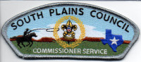South Plains Council Commissioner Service South Plains Council #694