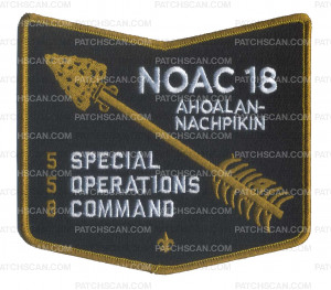 Patch Scan of AHOALAN-NACHPIKIN 558 NOAC 2018 Bottom Piece 