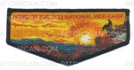 Patch Scan of Ma-Nu 133 Home of the 2023 National Vice-Chief sunset flap