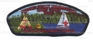 Patch Scan of Pfeffer Scout Reservation Camp Staff 2022