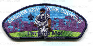 Patch Scan of I'm with Mo! GNYC (embroidered) 