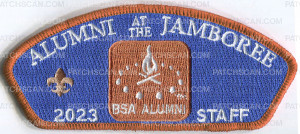 Patch Scan of alumni at the jambo 2023 csp