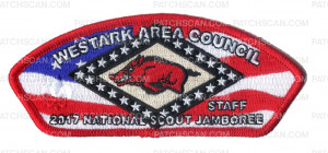 Patch Scan of 2017 National Jamboree - Westark Area Council - STAFF