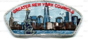 Patch Scan of Greater New Councils-Freedom Tower CSP-Silver 