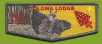 Toloma Lodge NOAC 2022 flap gray met bdr Greater Yosemite Council #59