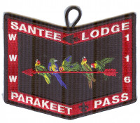 Santee Lodge 116 Parakeet Pass Pee Dee Area Council #552 - merged with Indian Waters Council #553