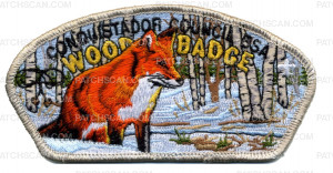 Patch Scan of Wood Badge Fox CSP (34171)