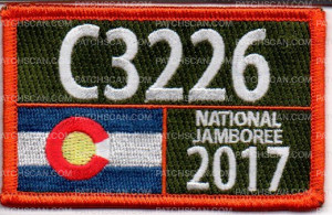 Patch Scan of Denver Area Council Staff National Jamboree 2017