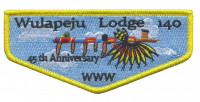 Wulapeju Lodge Flap 1 Blackhawk Area Council #660