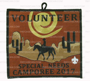 Patch Scan of Volunteer Special Needs Camporee