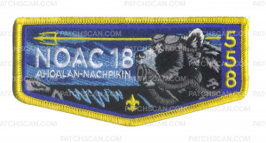 Patch Scan of AHOALAN-NACHPIKIN NOAC 2018 FLAP (SNORKLER)