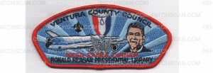 Patch Scan of NESA Eagle Dinner CSP Red Border (PO 87472)