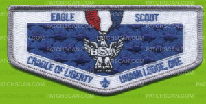 Patch Scan of Unami Lodge 2024 Eagle Scout Flap
