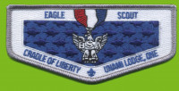 Unami Lodge 2024 Eagle Scout Flap Cradle of Liberty Council #525