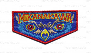 Patch Scan of Mikanakawa  - CTC - Blue Flap