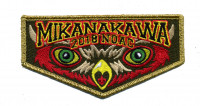 Mikanakawa 2018 NOAC Flap  Circle Ten Council #571