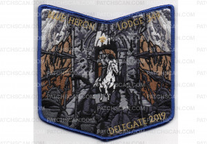 Patch Scan of Conclave 2019 Pocket Patch (PO 88555)