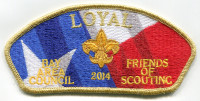 32485 - Loyal 2013 CSP Bay Area Council #574