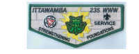 Ittawamba Service Flap (85032 v-4) West Tennessee Area Council #559