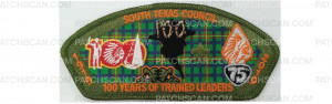 Patch Scan of 100th Wood Badge Anniversary CSP (PO 88955)