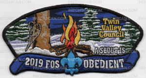 Patch Scan of 2019 FOS OBEDIENT TVC