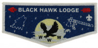 Black Hawk Lodge Flap (Night time)  Mississippi Valley Council #141
