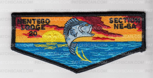 Patch Scan of Nentego Lodge 20 Section NE-6A