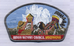 Patch Scan of INC- Woodbadge 2014 CSP (Silver)