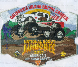 Patch Scan of CIEC SNJ 20117 America's Off Road Capital - main patch