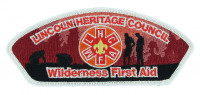 Wilderness First Aid CSP (LHC) White Border Lincoln Heritage Council #205