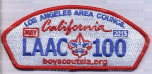 Patch Scan of Los Angeles Area Council - CSP 100th Anniversary