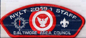 Patch Scan of Baltimore Area Council NYLT 2019-1 Staff