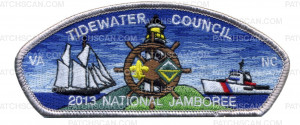 Patch Scan of Tidewater National Scout Jamboree (33064)