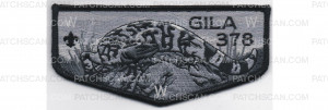 Patch Scan of Gila Flap Stage #1 Grey Scale (PO 87981)