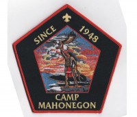Camp Mahonegon Commemorative Back Patch (PO 87280) Camp Mahonegon