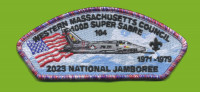 2023 NSJ Western Mass F-100 Super Sabre (Variegated)  Western Massachusetts Council #234
