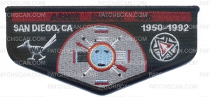 Patch Scan of Ashie Lodge 436 Flap