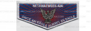 Patch Scan of Eagle Scout Class of 2022 Flap (PO 100909)
