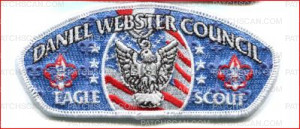 Patch Scan of Daniel Webster Council Eagle Scout CSP 