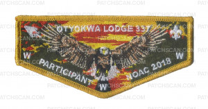 Patch Scan of Otyokwa Lodge 337 - Participant NOAC '18 (Pocket Flap)