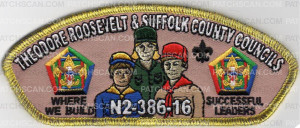 Patch Scan of 2016 WOODBADGE CSP GOLD