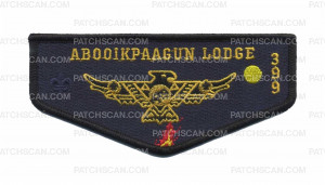 Patch Scan of Abooikpaagun Lodge 399 Pocket Flap