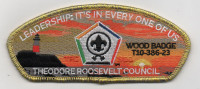 TRC WOOD BADGE CSP 2023 GOLD Theodore Roosevelt Council #386