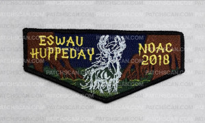 Patch Scan of Eswau Huppeday NOAC 2018 Stag Flap