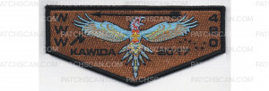 Patch Scan of Bronze Lodge Flap (PO 