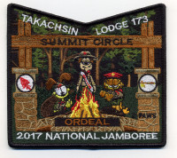 Takachsin Lodge Ordeal OA Set  Sagamore Council #162