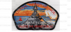 Patch Scan of Salutes the Armed Forces CSP Navy (PO 88411)