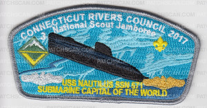 Patch Scan of CRC National Jamboree 2017 Nautilus #3