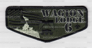 Patch Scan of Wagion Lodge 6 OA Flap Army